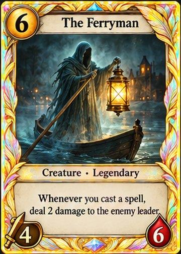 The Ferryman card